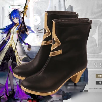 Unisex Anime Cosplay Arknights Mostima Disenchantment Çünkü Kostümleri Ayakkabı Çizme Custom Made