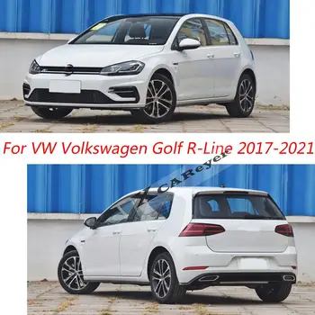 VW Volkswagen Golf için R-Line 2017 2018 2019 2020 2021 Araba Sticker Plastik pencere camı rüzgar Siperliği Yağmur / Güneş Koruma Havalandırma Parçaları