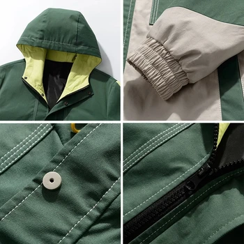 Yeni Bahar Ve Sonbahar Ceket Kore İnce Ve Yakışıklı Kapüşonlu Rahat Ceket Gençlik Ceket erkek Giyim M-3xL