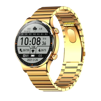 Yeni Bluetooth Çağrı TK68 akıllı saat Erkekler Tam Dokunmatik Spor Spor Su Geçirmez Kalp Hızı paslanmaz çelik şerit akıllı saat
