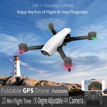 Yeni Gps Drone İle 4 K Hd Çekim 5g Sinyal Frekans Genişletilebilir Sd Kart Uzaktan Kumanda Uçak Oyuncak Katlanır Quadcopter
