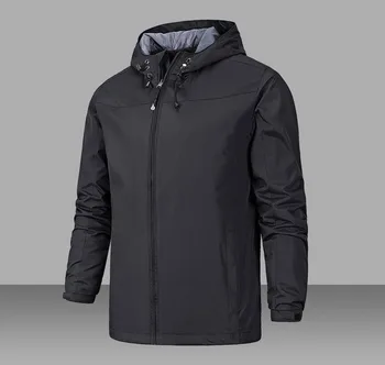 Yeni tasarım özel açık ceket ince kesit bahar ve sonbahar tek katmanlı büyük boy ceket ceket gelgit rüzgar geçirmez su geçirmez