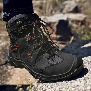 Yüksek Kaliteli Su Geçirmez yürüyüş ayakkabıları Kış Erkek Botları Dağ Trek Ayakkabı Açık Balıkçılık Ayakkabı Yeni Erkek spor Ayakkabı 38-45 Boyutu