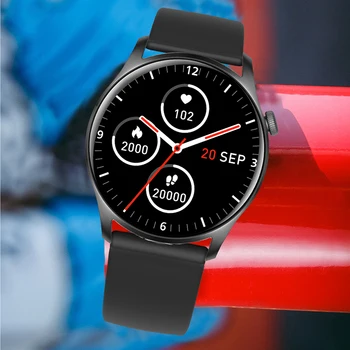 2021 Yeni Özel arama akıllı saat Kadın Hızı Kan Basıncı Uyku Monitör HD Dokunmatik Ekran Erkekler Spor android için akıllı saat IOS