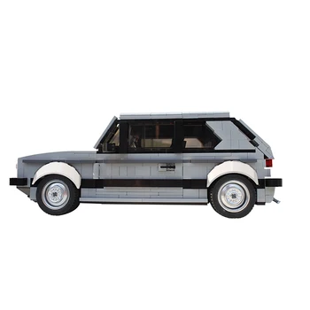 MOC Golf Mk1 Simülasyon Yarış Araba Modeli Yapı Taşları MOC-20814 Dıy Oyuncaklar Tuğla Eğitici Noel Hediyesi Çocuklar İçin